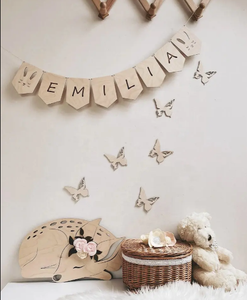 Papillon en bois fait à la main-Décoration intérieure et jouet créatif pour enfants VIET FARGIMEX - Product Image 3