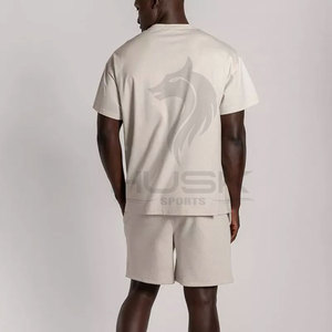 2023 hommes été survêtement en gros Fitness vêtements de sport vêtements de sport hommes décontracté à manches courtes été - Product Image 4