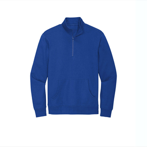 Jersey ligero de cuarto de cremallera para hombre, sudadera real, sudadera transpirable y acogedora para trajes casuales y deportivos - Product Image 1