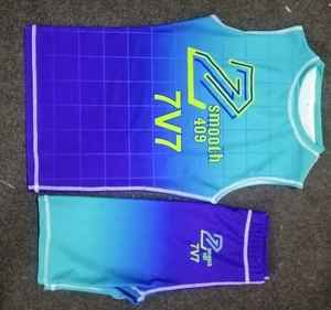 Maillots de basket-ball athlétiques en maille pour hommes, réversibles personnalisés, uniformes d'équipe de sublimation, ensembles de mêlée de sport en vrac - Product Image 3