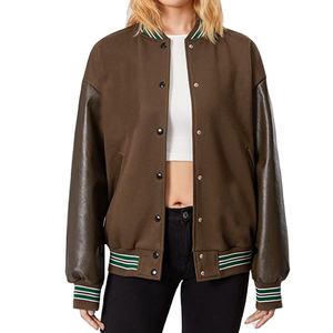 Veste bomber d'hiver pour homme avec logo personnalisé brodé 2026, quantité en gros, toile, col montant, devant 2026 - Product Image 3