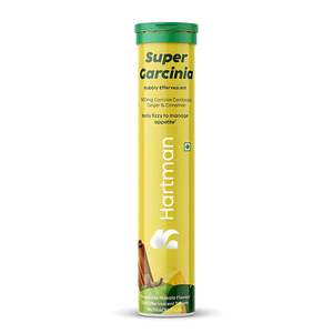Tabletas Efervescentes Super Garcinia 500mg, Sabor Piña Masala, Polvo con Infusión de Jengibre para Apoyo del Apetito en Adultos - Product Image 1