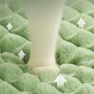 Beliebtes, warmes, rutschfestes Hundebett mit weichem Kissen zum Nackenschutz, waschbare Haustier-Schlafmatte, Haustierbett-Produkt - Product Image 5