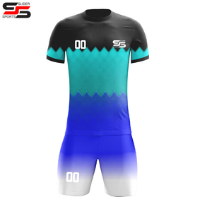 Nouveau modèle Maillot de football à manches courtes et shorts de football à prix réduit/Uniforme de football entièrement personnalisé pour adultes - Product Image 3