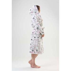 Robe à capuche douce à manches longues pour femme avec poches, sweat-shirt confortable - Product Image 2