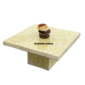 Round Shape <b>Wooden</b> <b>Cake</b> Stand Premium Quality Handmade Chocolate Stand Classic Stylish Designer <b>Wooden</b> <b>Cake</b> Stand - Product Image 6