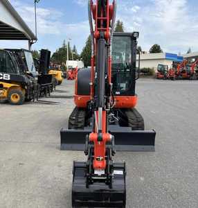 รถขุดขนาดเล็ก Kubota KX057-5 เครื่องยนต์ดีเซล พร้อมห้องโดยสาร ระบบไฮดรอลิกไหลสูง เกียร์บ็อกซ์ แรงบิดสูง - Product Image 2