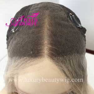 Prix direct usine : Perruque juive Topper Kippah Fall en <span class=keywords><strong>cheveux</strong></span> humains Remy européens certifiés Casher, avec base en soie cuticulaire, effet peau - Product Image 3