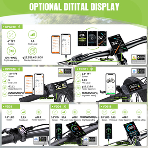 Kit de Conversión de <span class=keywords><strong>Bicicleta</strong></span> Eléctrica Bafang de 1000W con Motor Central, Batería de Litio, Pantalla LCD y Acelerador de Pulgar - Product Image 5