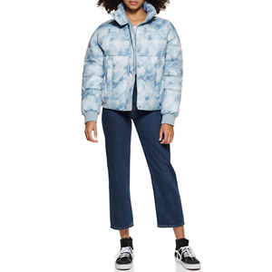 Chaqueta acolchada de gran venta para mujer, relleno de algodón 100%, ligera, transpirable, a prueba de viento, estampado de logotipo personalizado OEM - Product Image 5