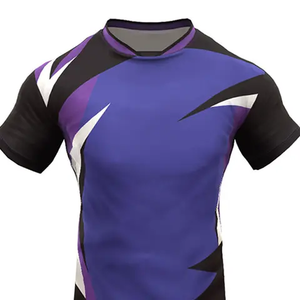 Uniforme de rugby à maillot de rugby en polyester 100% avec numéro de logo d'équipe personnalisé - Product Image 5