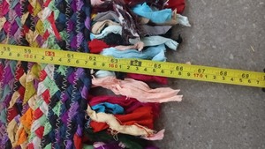 Alfombra trenzada rectangular de yute Natural al por mayor de la India, corredor Chindi multicolor para mesita de noche, sala de estar, alfombras y juegos hechos a mano - Product Image 3