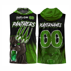 Maillot de football style américain 7v7 personnalisé, kit de football respirant 7 sur 7, maillots de football personnalisés, ensembles d'uniformes de football sublimés - Product Image 5