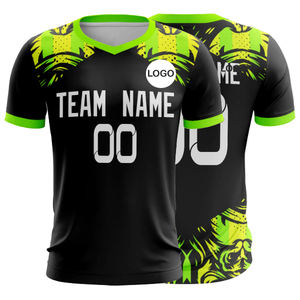 Kits de chemise de maillot de football imprimé par sublimation de logo personnalisé Style supérieur ensemble complet pour adultes équipe comprend le motif du nom du joueur - Product Image 3