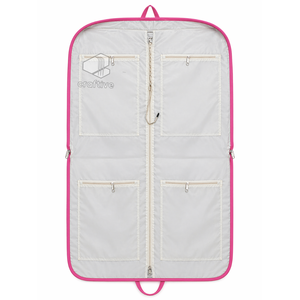 Custom <b>Glitter</b> PU Cheerleading Rhinestone Garment <b>Bag</b> Personalized Competition Team Uniform Travel Organizer For Cheer Girls - Product Image 3