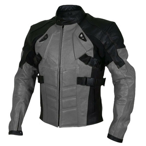 Vestes en cuir de moto de mode pour hommes de haute qualité respirant hiver enduit style High Street - Product Image 1
