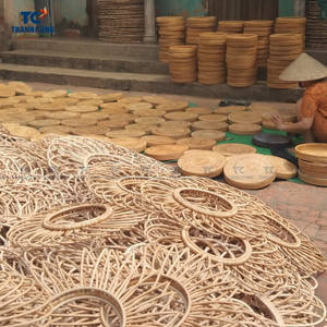 Décoration murale en rotin tissé à la main écologique pratique prix de conception de base artisanat raisonnable produits du Vietnam - Product Image 4