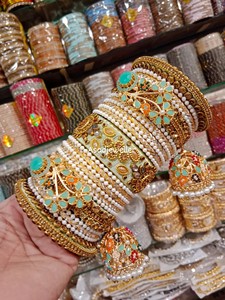 Bracelets élégants en acier inoxydable géométriques fantaisie pour femmes, style bohème, design unique, respectueux de l'environnement, pour mariage - Product Image 2