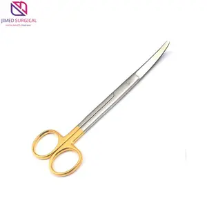 Jimed Stainless Steel Medical Surgical Instruments Mayo Straight and Curved Scissors Operating Dissecting Scissors