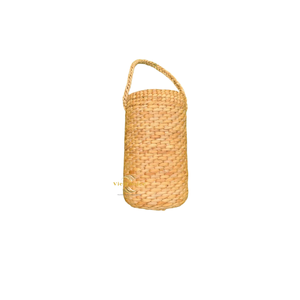 Premium Quality Water Hyacinth Cylinder Bag Handcrafted <b>Woven</b> Bag For Sustainable Brands - Product Image 1