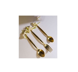<b>Antique</b> Cutlery Dinner Ware Spoon <b>for</b> Hotel Kitchenware Items New Design Brass Spoon <b>for</b> Home Dinner Ware Spoon Hot <b>Sale</b> - Product Image 4