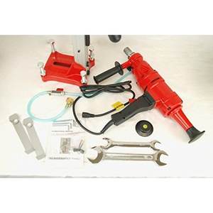 Taladro de hormigón eléctrico de 2 velocidades con soporte, velocidad variable, herramientas de bricolaje - para taladros de columna y taladros eléctricos de columna - Product Image 1