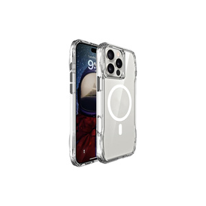 Coque de téléphone portable fine et transparente, compatible MagSafe, antichoc, avec protection airbag, pour iPhone 14, pour iPhone 16 Pro Max - Product Image 2