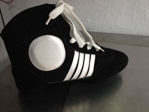 Zapatos Sambo de cuero de tamaño personalizado de alta calidad, equipo de lucha y agarre para artes marciales para Karate - Product Image 3