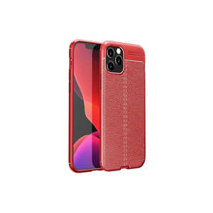 Étui de protection en silicone Netzy pour iPhone 12 Pro 14 Plus et 13 Pro Max SAFA Niss Design-Ins Style Rouge - Product Image 1