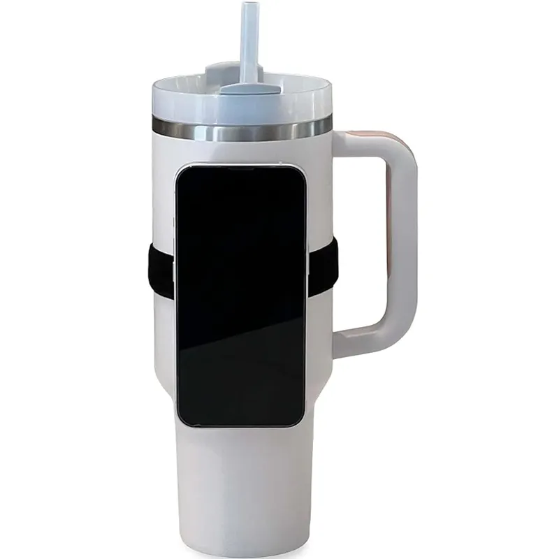 आईफोन और एयरपॉड्स टम्बलर कप फोन पानी की बोतल सहायक उपकरण के लिए चुंबकीय मैगसेफ संगत फोन स्ट्रैप फोन धारक स्टैंड
