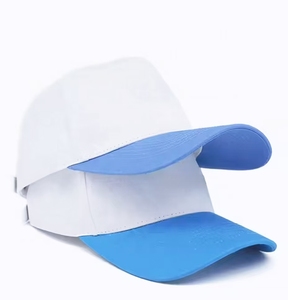 หมวกเบสบอลทูโทน5แผงแบบกำหนดเองหมวกกีฬาผ้าฝ้ายแท้สำหรับผู้ชายผู้หญิงสไตล์สปอร์ต - Product Image 4