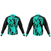 Jersey Paintball Lengan Panjang Cepat Kering Bahan Mesh Polyester Ringan Seragam Tim Taktis Logo Kustom OEM Grosir