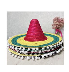 Sombrero mexicain extra-large en paille fabriqué en usine avec un chapeau mexicain personnalisé pour les événements, les fêtes, les célébrations en plein air et en intérieur - Product Image 1