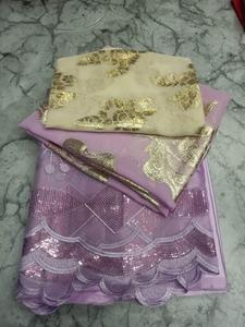 Vestido de Novia Faransawi de Alta Calidad, 100% Seda, Tejido Transpirable de Peso Medio, Estampado Multicolor con Cristales - Product Image 3