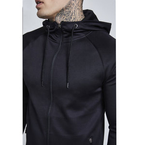 Sudadera con capucha clásica de algodón 100% de peso pesado con cremallera completa para hombre, bordado personalizado, OEM, estilo urbano, al por mayor - Product Image 3