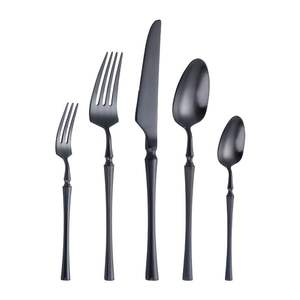 Ensemble de couverts en acier poli brillant, prix de gros, utilisation familiale royale, ensemble de couverts en acier miroir, design luxueux - Product Image 5