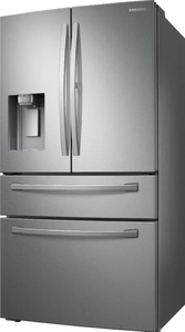 Qualité supérieure 28 Cu. Réfrigérateur intelligent à portes françaises 4 portes avec tiroir FlexZone en acier inoxydable - Product Image 2