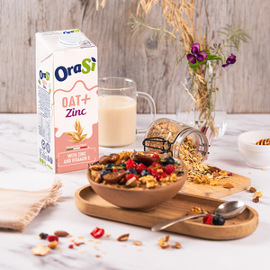 Bevande Vegetali OraSi Avena + Zinco per Distributori 1 litro 12 unità - Product Image 4