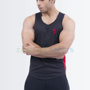 Camisetas de Tirantes Deportivas Personalizadas para Hombre, de Secado Rápido, Transpirables, de Spandex/Poliéster, Resistentes al Agua, en Oferta - Product Image 2