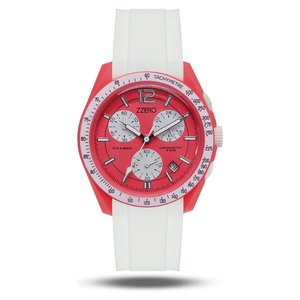Reloj SUN & MOON 42mm Blanco y Naranja ZZ9001H - Product Image 1