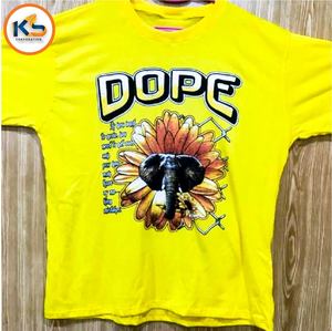 Camisetas de Hombre 100% Algodón, Tejidas, de Manga Corta, Corte Regular, con Logotipo Personalizado, Fabricación Directa de Fábrica - Product Image 1