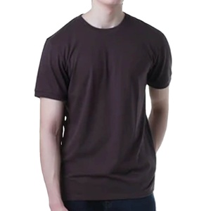 Nouveauté T-shirts pour hommes coupe classique 100% coton Manches courtes Col rond Casual Logo personnalisé sur le devant Séchage rapide - Product Image 1