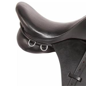 Montar a caballo de alta calidad de cuero puro y sillín de doma de caballos antitranspirable para caballos usando instrumentos - Product Image 5