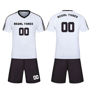 Uniforme de football Maillot à manches courtes Short Costume Fait Rond Nick Uniforme de football Uniforme de football à sublimation de haute qualité - Product Image 1