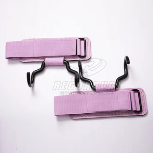 ตะขอมือยกน้ำหนักยกสายรัดข้อมือสำหรับยกน้ำหนักออกกำลังกายยิมยกน้ำหนัก - Product Image 1