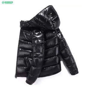 Manteaux d'hiver pour homme en coton brillant, style urbain, fabrication OEM européenne, vente en gros, écologiques, collection Behram International 2024 - Product Image 4