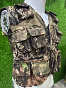 Gilet de chasse pour homme de haute qualité, automne-hiver, respirant, en softshell, 100% nylon, sans manches, imprimé HD - Product Image 4