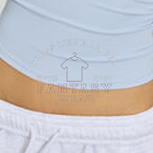 FANTASY WEAR OEM - Camiseta sin Mangas de Algodón Elástico para Mujer, de Alta Calidad y Duradera, Camiseta Básica de Moda con Diseño y Logotipo Personalizados - Product Image 6