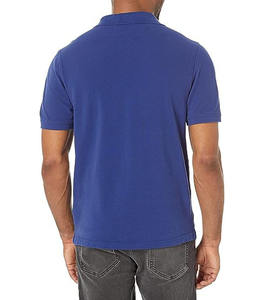 Fabricante profesional de camisetas de punto de algodón orgánico gimnasio Fitness entrenamiento ropa de entrenamiento Turn Down Collar ropa de tenis camisa - Product Image 3