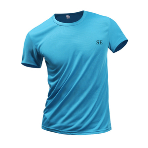T-shirt pour homme en satin de haute qualité, poids lourd, coupe classique, impression personnalisée sur le devant, 100% polyester, col rond, manches longues - Product Image 2